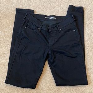 Old navy black jeans, size 4 long